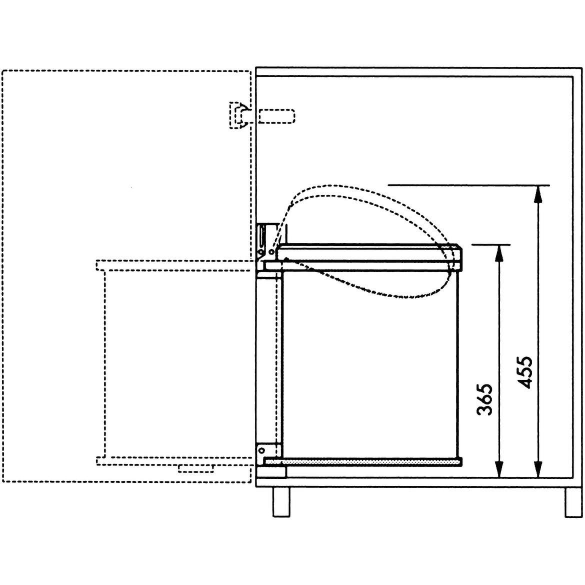 Compact Box 15 Stainless Steel Trash Can Y58565