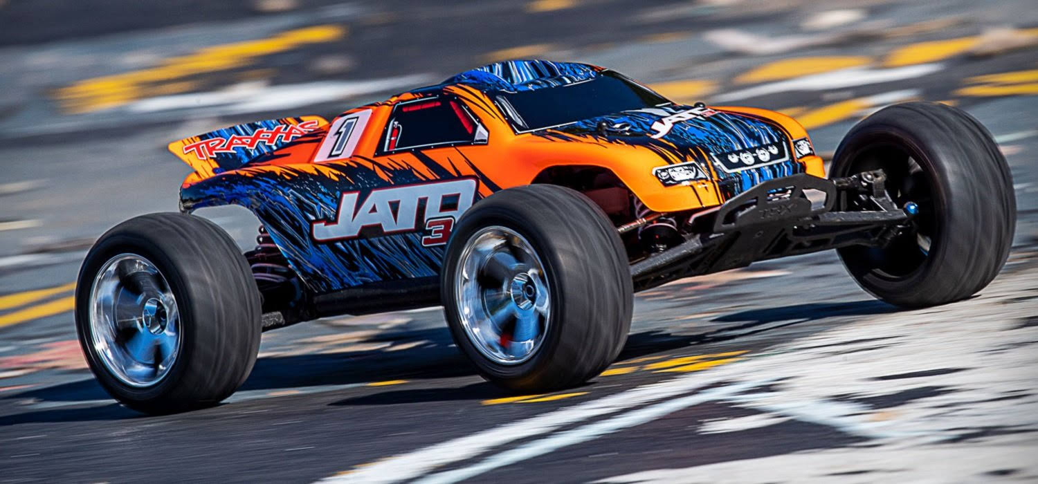 1/10 Scale 2WD Nitro Orange Stadium Truck Z502