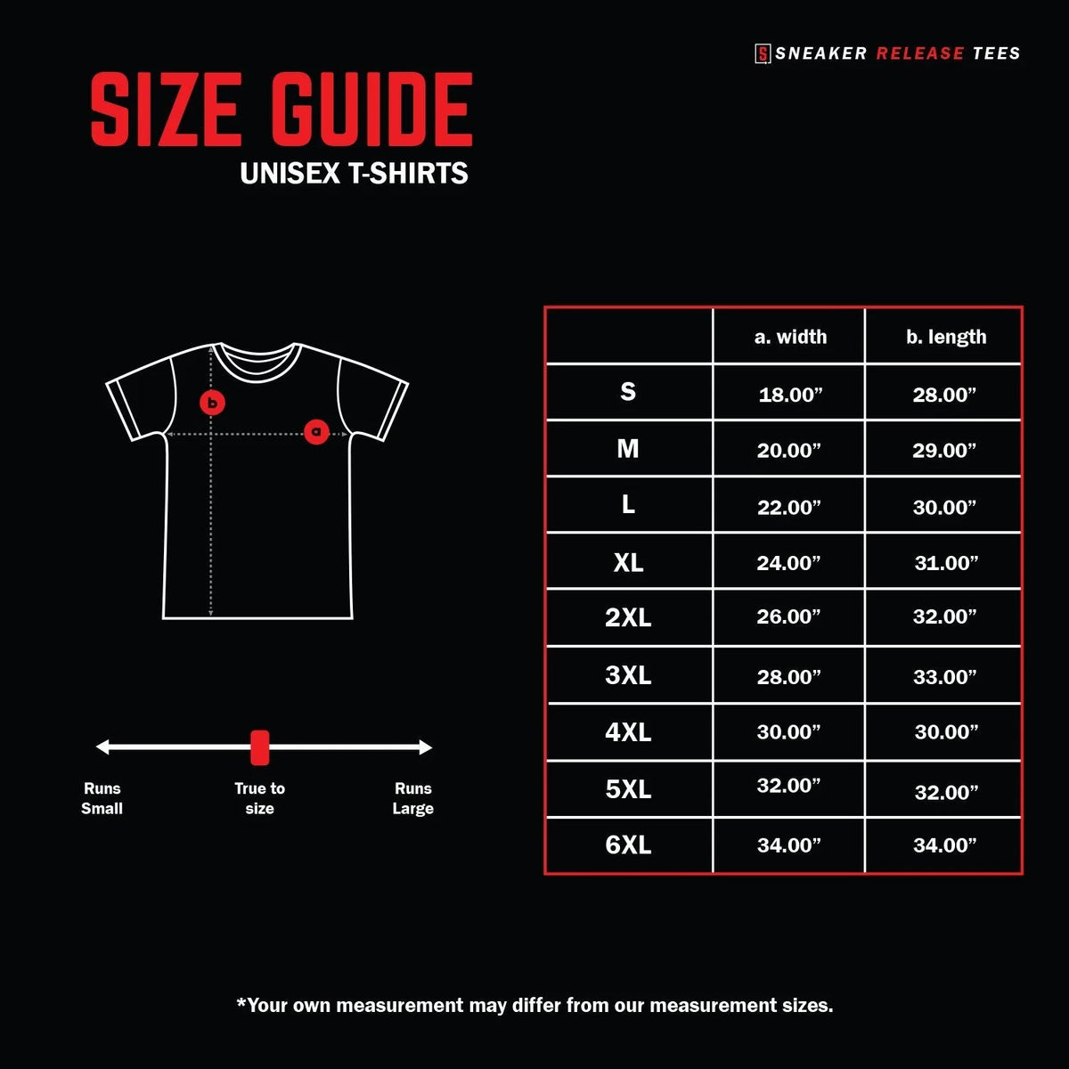 White 6X-Large Matching T-shirt O3519