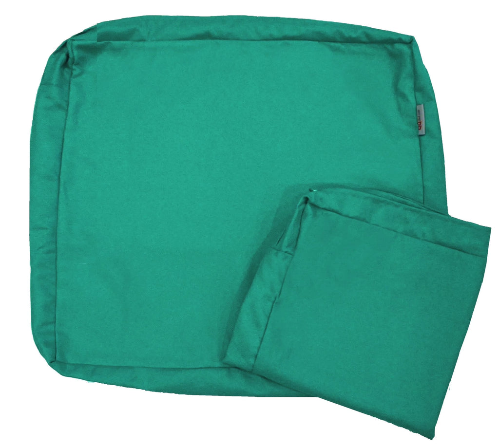 Patio Chair Cushion Pad Cover 24"X22"X4" Peacock W344