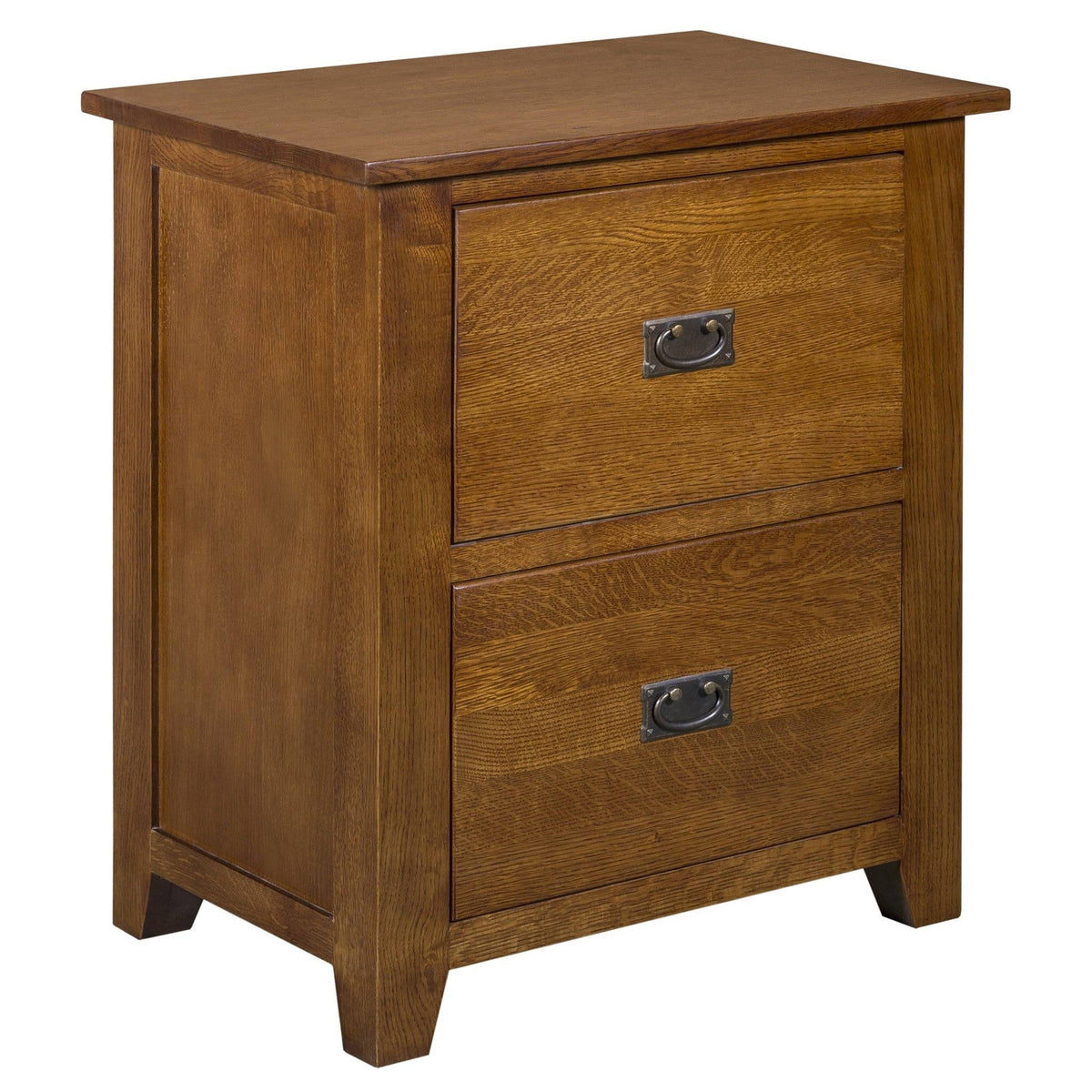 2 Drawer Cherry File Cabinet R721394