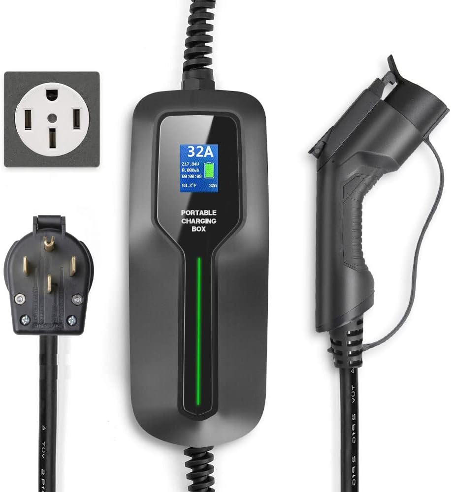 32 Amp Level 2 Portable EV Charger with NEMA14-50 K68522