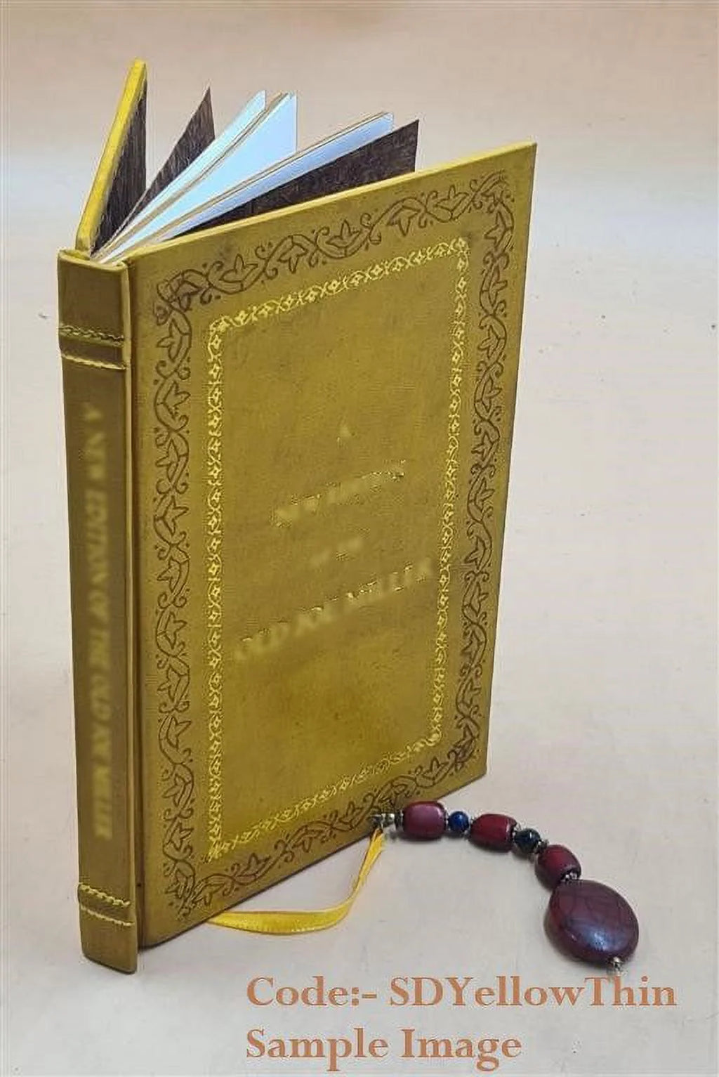Premium Leather Bound Book W3927