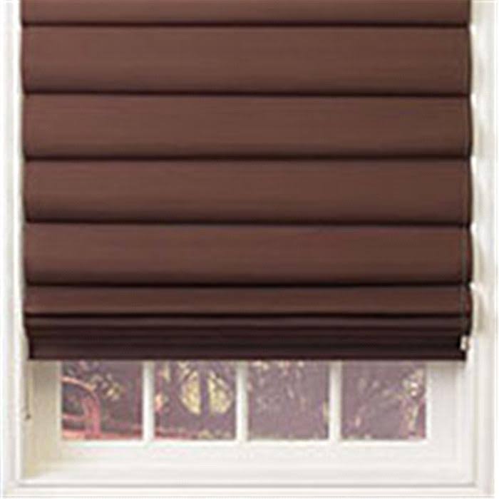 Roman Shades Fabric White T853
