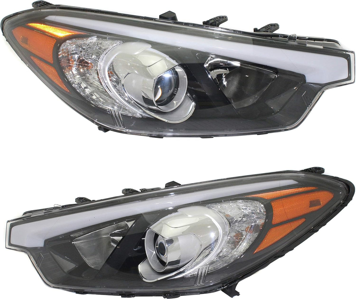 Headlight for 2014, 2016 Kia Forte Forte5 Left Driver and Right Passenger Halogen V71182