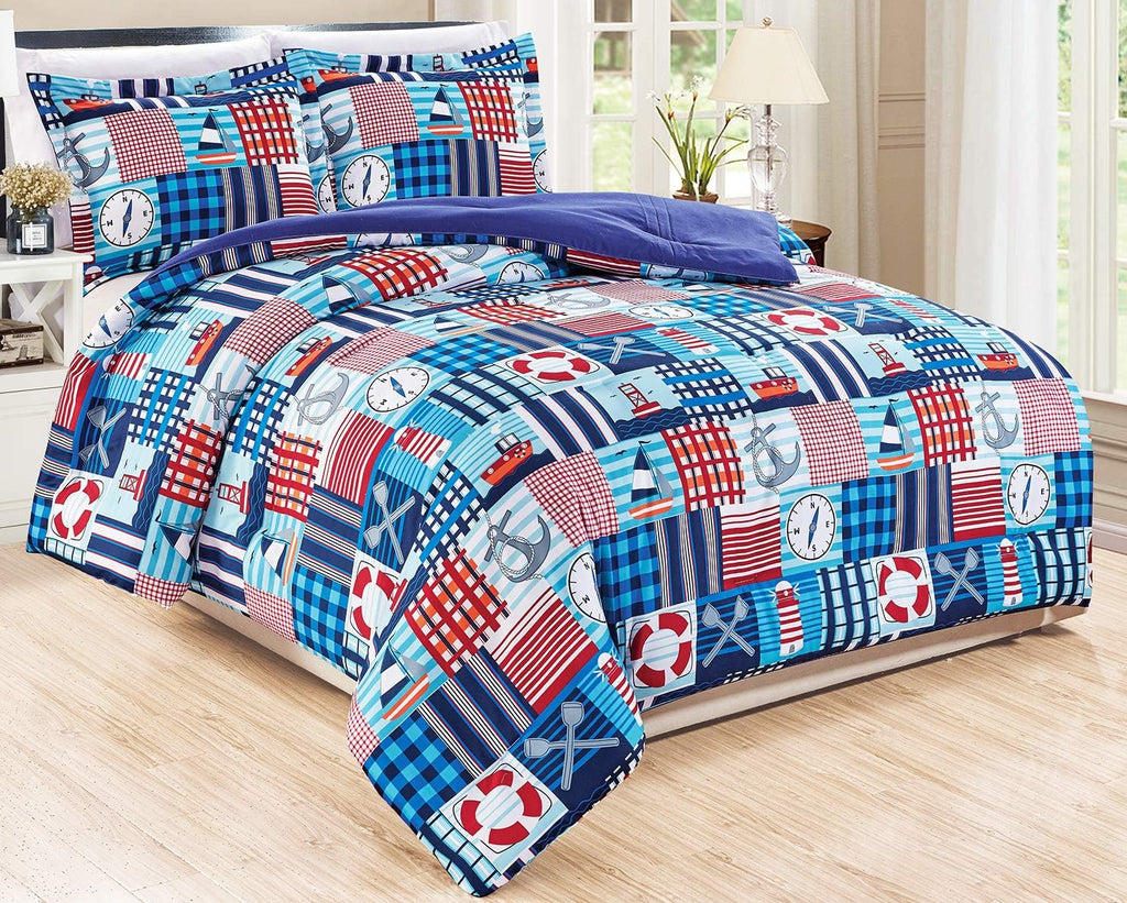 3-Piece Queen Size Down Alternative Comforter Set M6034