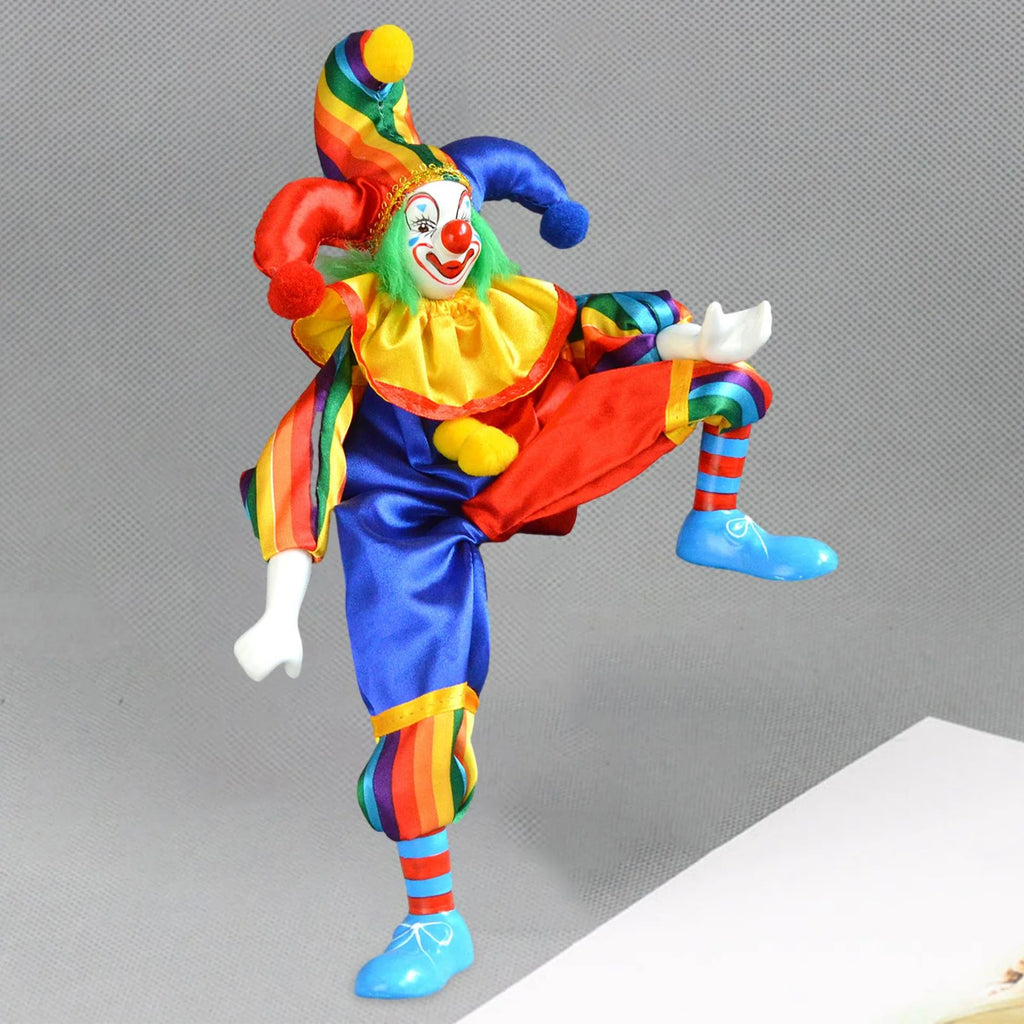 Harlequin Doll Porcelain Doll Toy Ornament O395