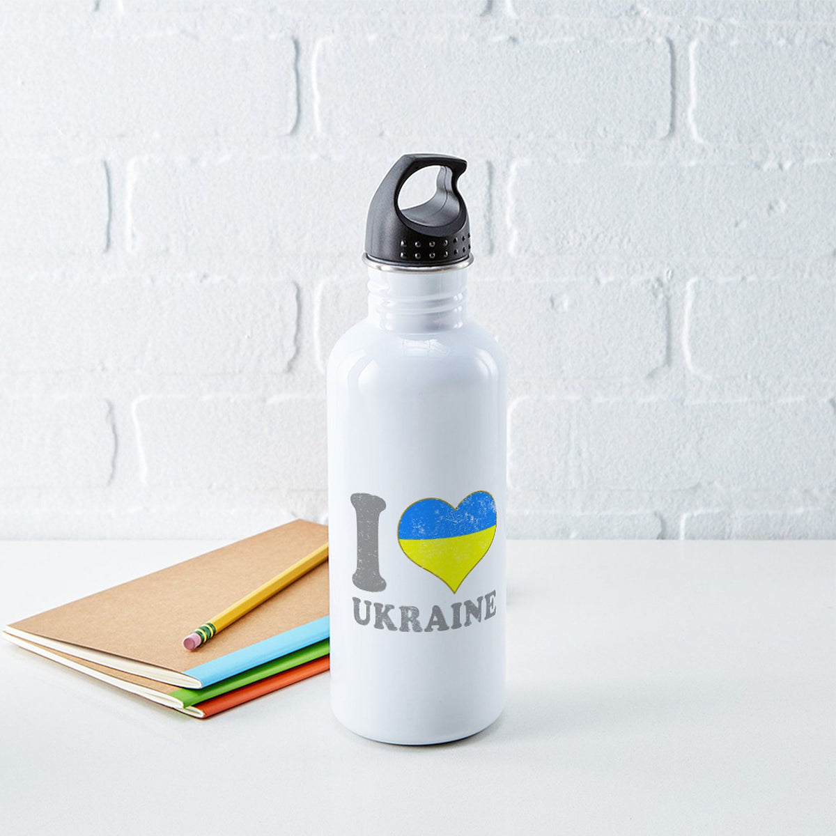 Stainless Steel Water Bottle, 1.0L D563