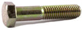 9/16-18 x 6 Grade 8 Hex Cap Screw Yellow Zinc Plated (75) V35397
