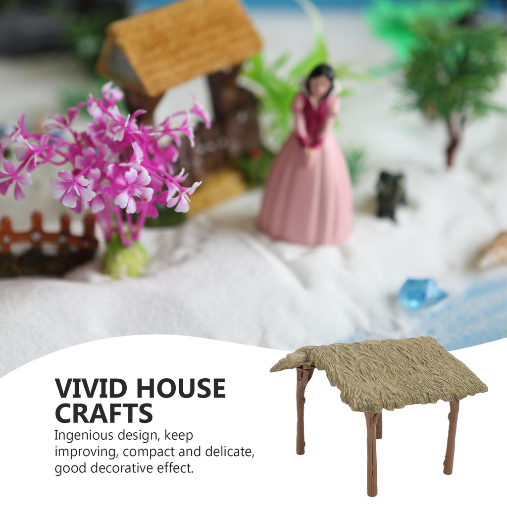 Miniature DIY Farmhouse House Model Assembled Educational Toys Y37602