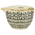 Black & White Stoneware Measuring Cups, Set of 4 O2870