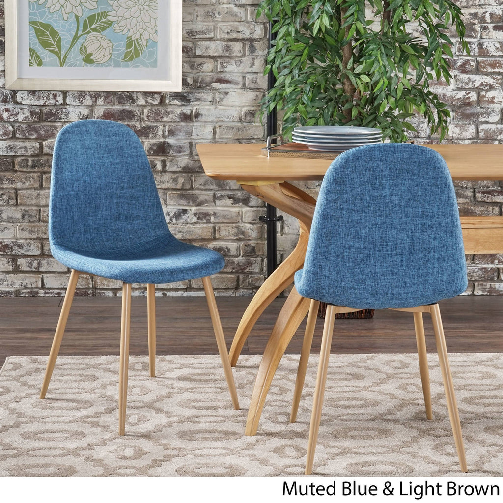 Blue Mid-Century Dining Chair W836