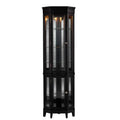 Black Pine Curio Cabinet J1099