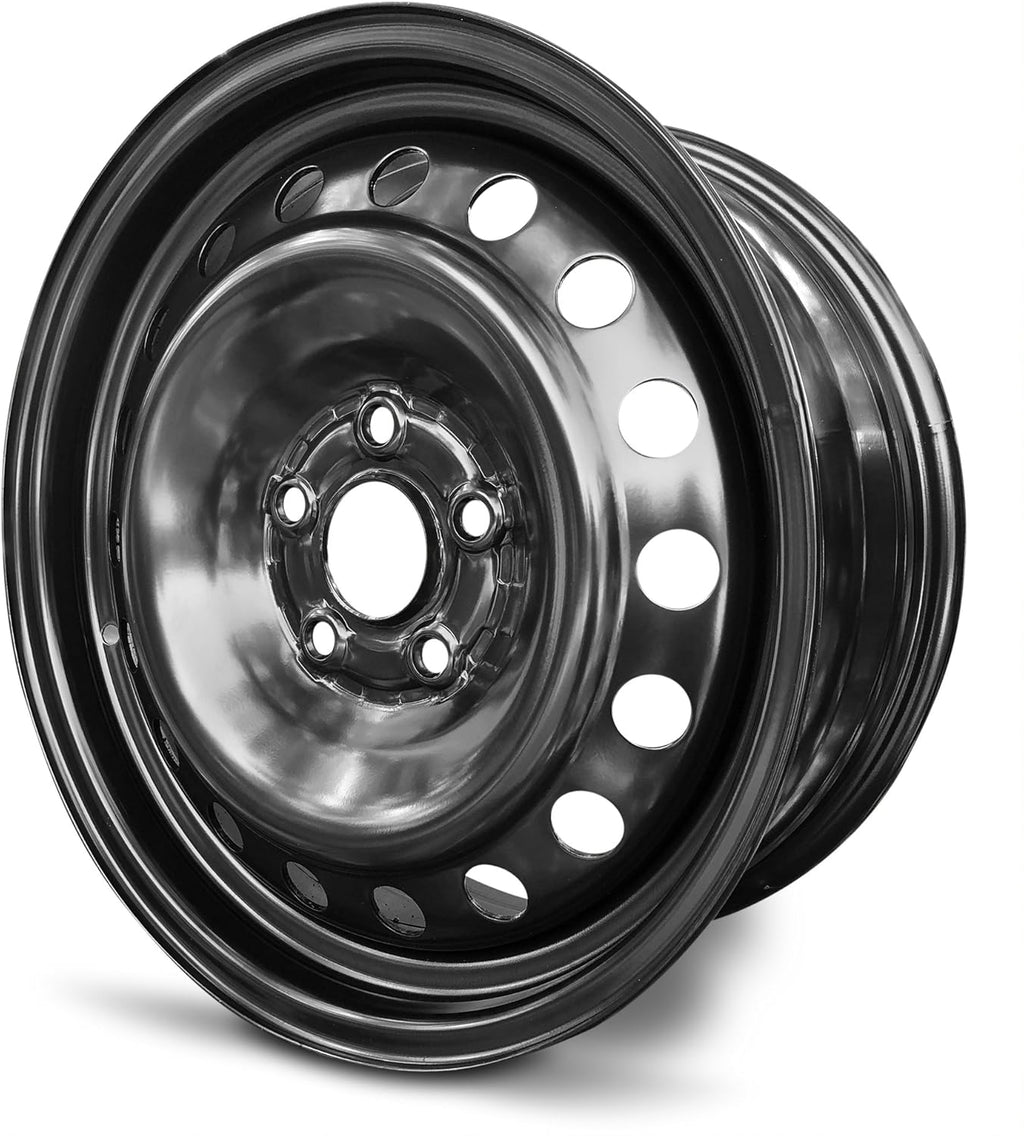 17 Inch 5 Lug Black Steel Rim O9212