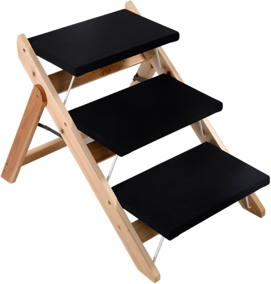 Folding Wooden Pet Ramp Stairs D172