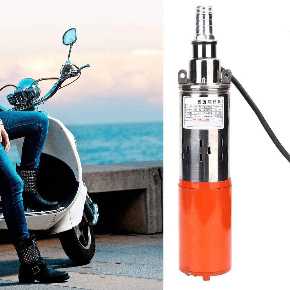 1-inch 12V Stainless Steel DC Screw Pump 260W S158