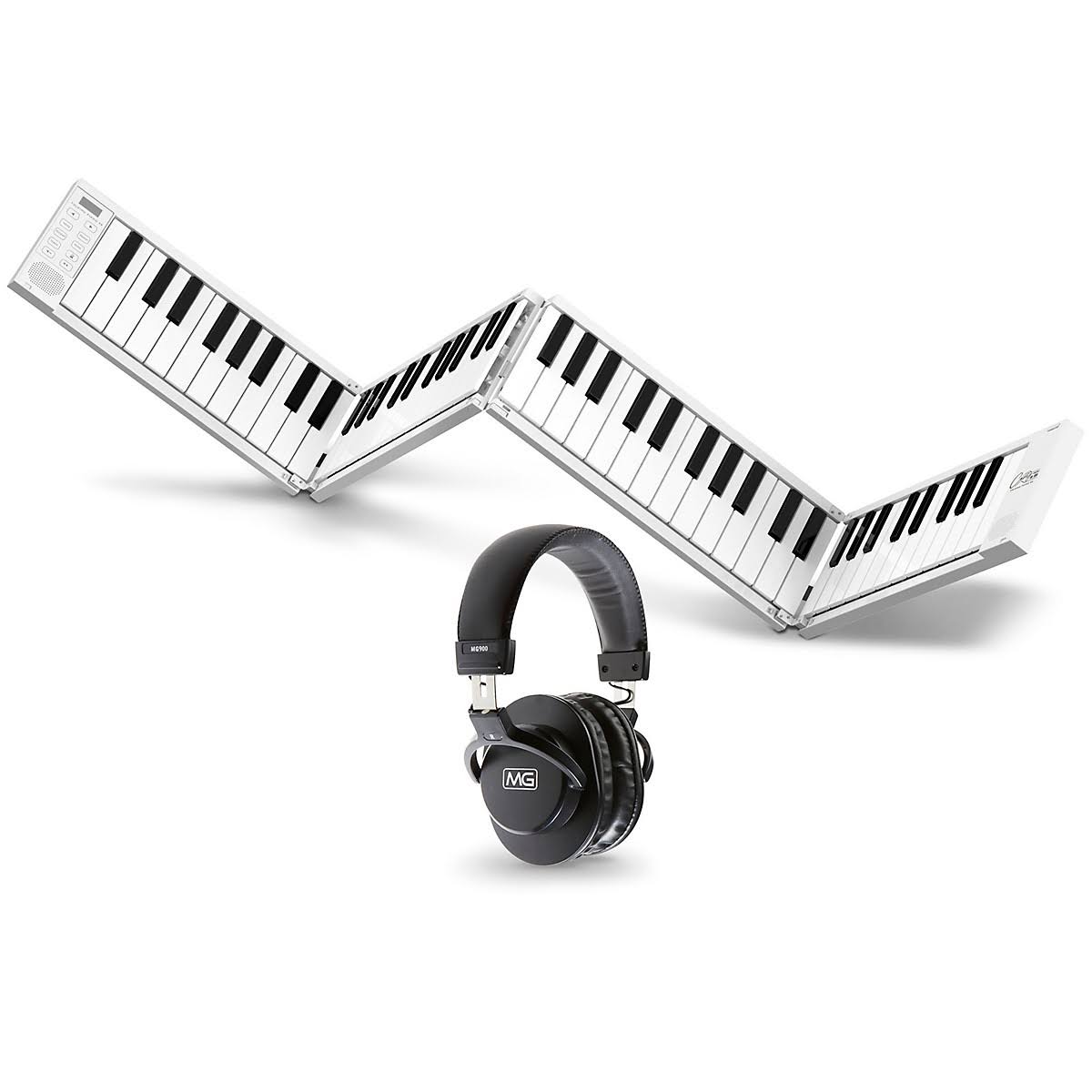 88-Key Folding Piano with Headphones J966307