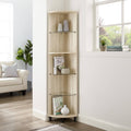 Birch Curved Front Corner Bookshelf K415297