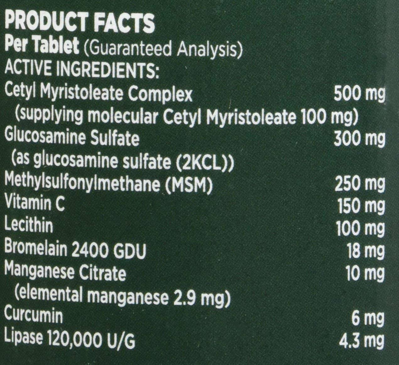 120 Tabs Canine Joint Formula Z936