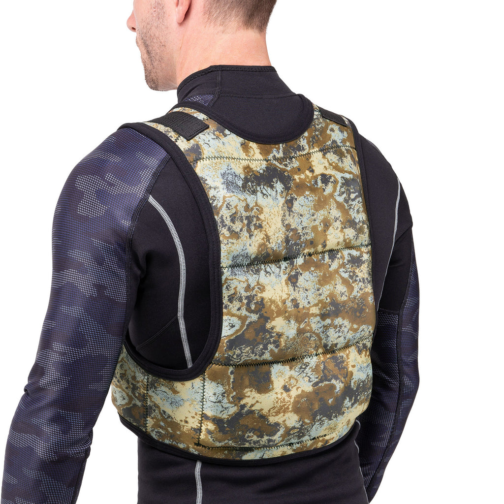 Camouflage Brown Large Diving Weight Vest S140799