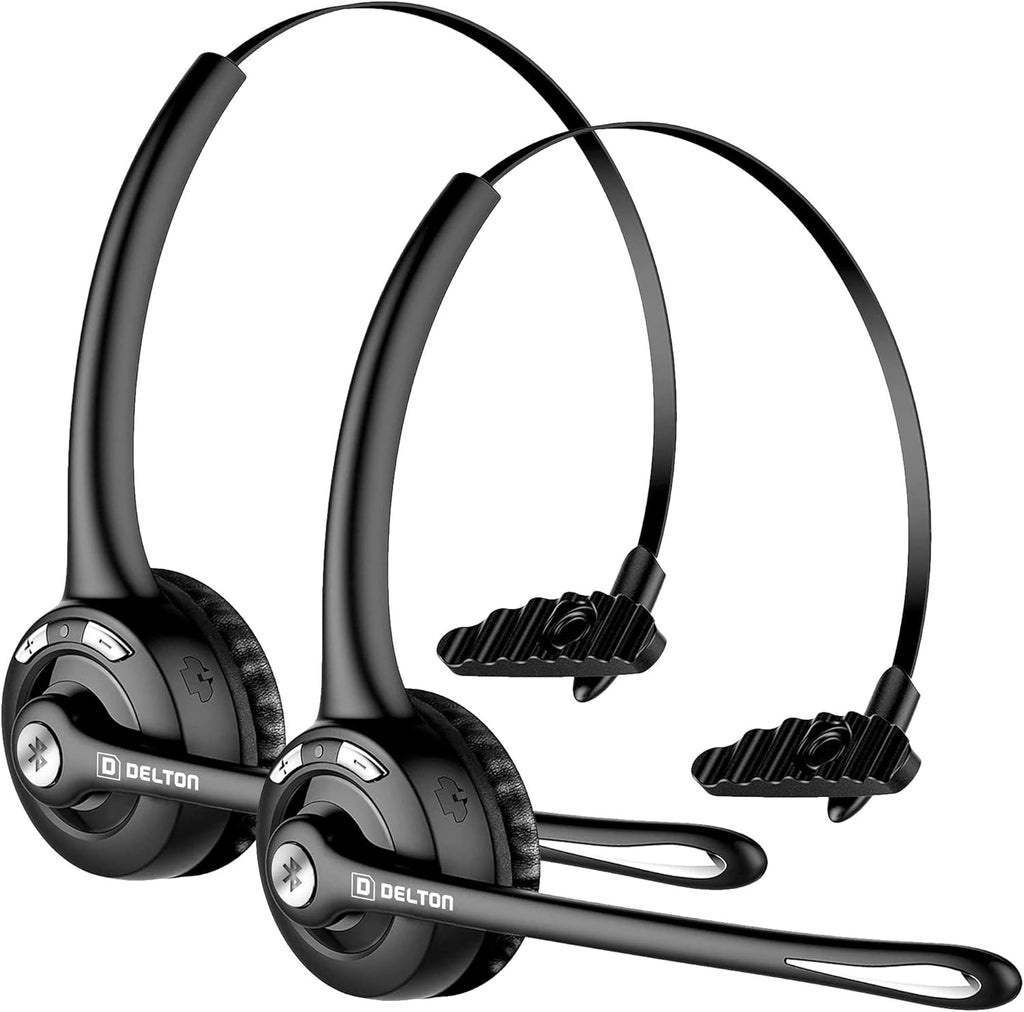 Wireless Over The Head Bluetooth Headset with Microphone M581565