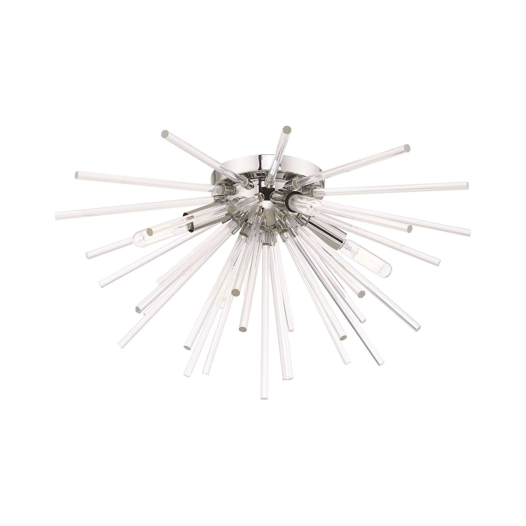 4 Light Satin Brass Ceiling Mount G720