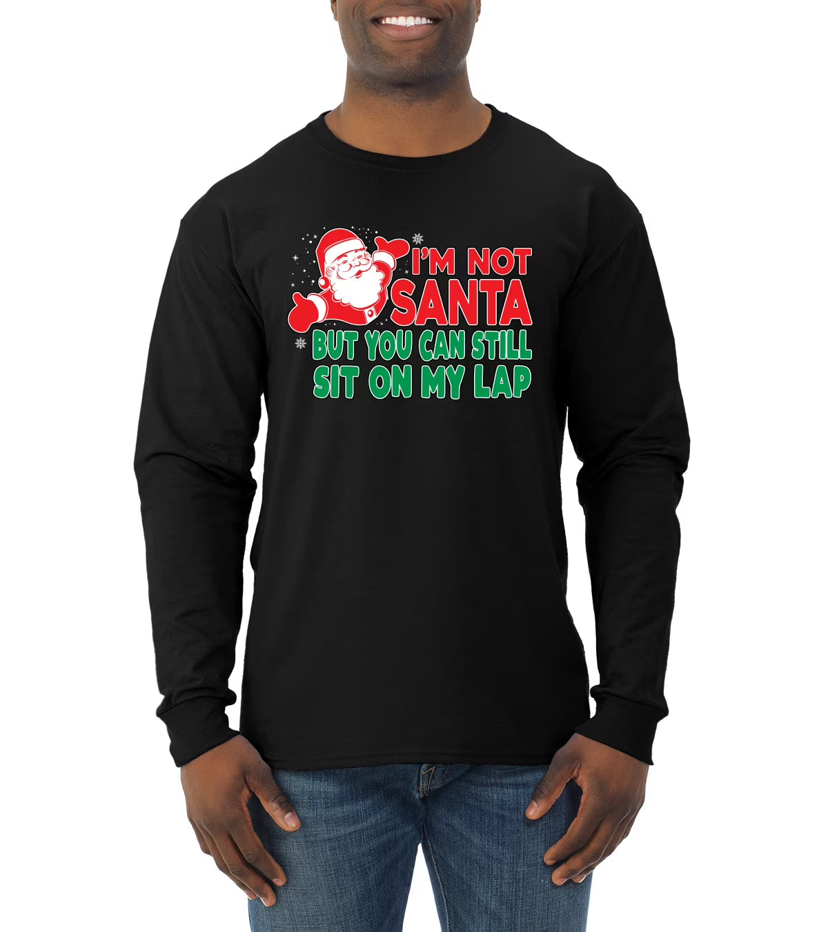 Black Long Sleeve Christmas Shirt G673602