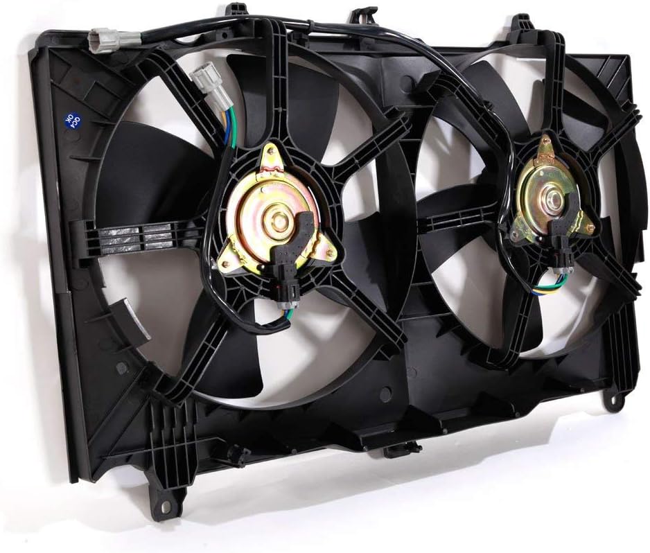 Dual Radiator A C Condenser Cooling Fan Motor Assembly K6870