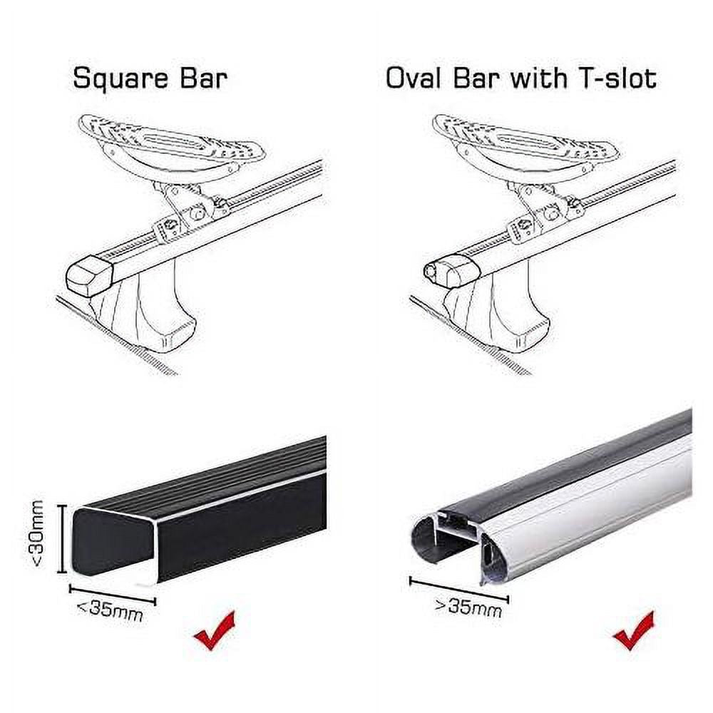 Kayak Roof Rack Universal Top Mount (Pack Of 4) Y19248