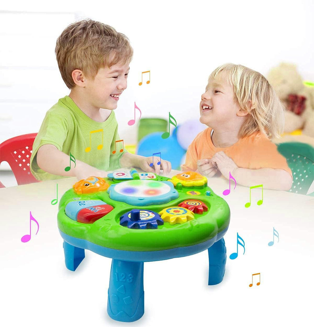 Musical Learning Table Activity Center for Infant Toddler Kids C8085