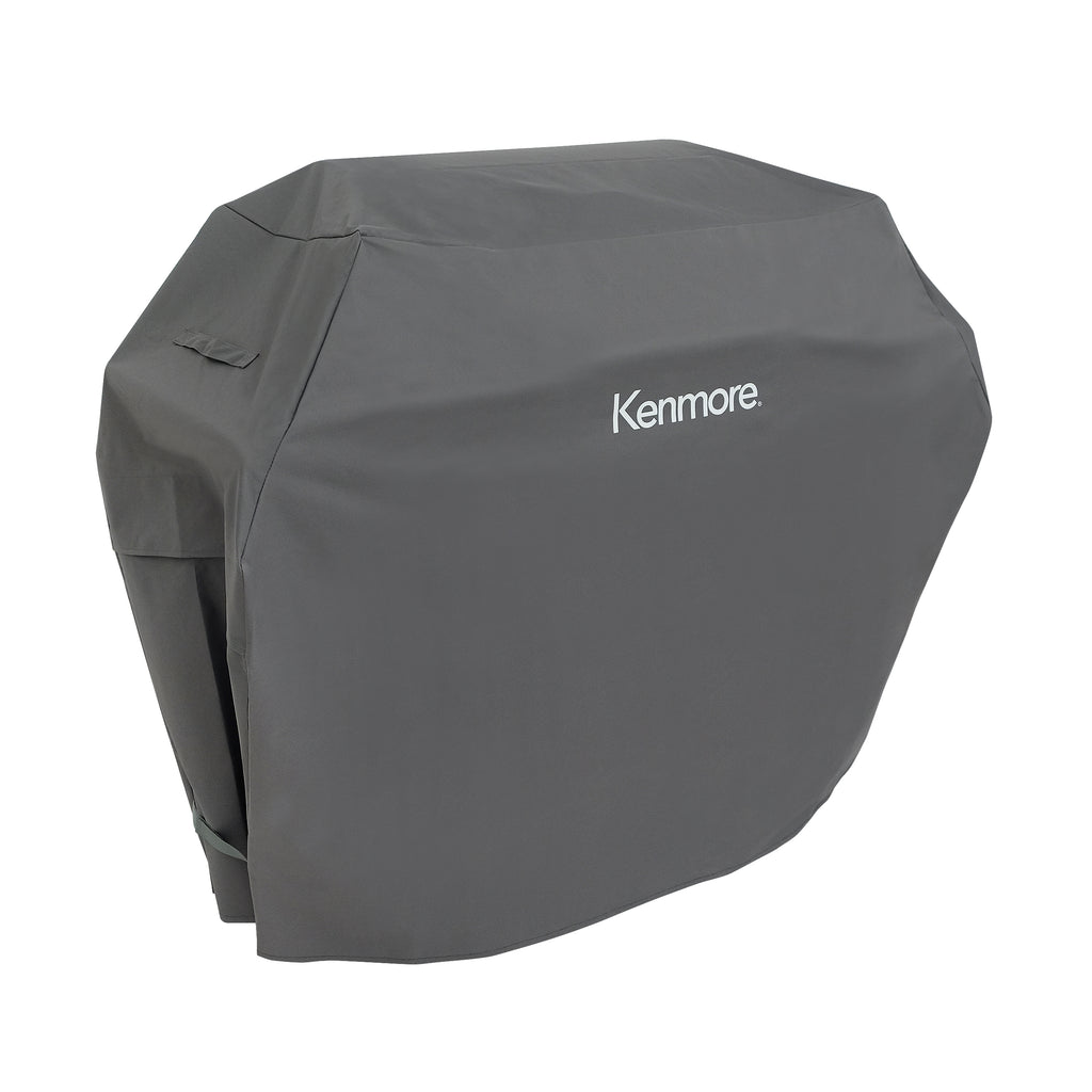 Gray 56-Inch Grill Cover for 4-Burner Gas Grill I41792