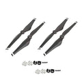2 Pairs Quick-Release Propellers with Adapters for DJI Inspire 1 V2.0 (White Stripes) G673