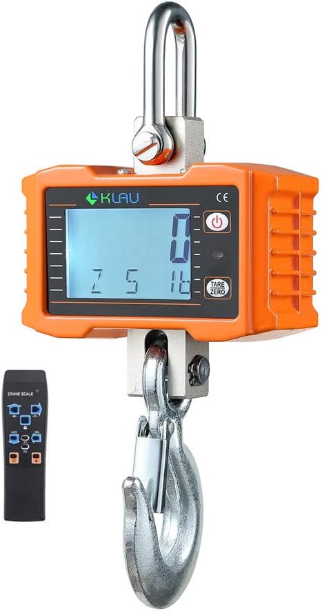 1000kg 2000 lb Industrial Crane Scale with Remote B9189