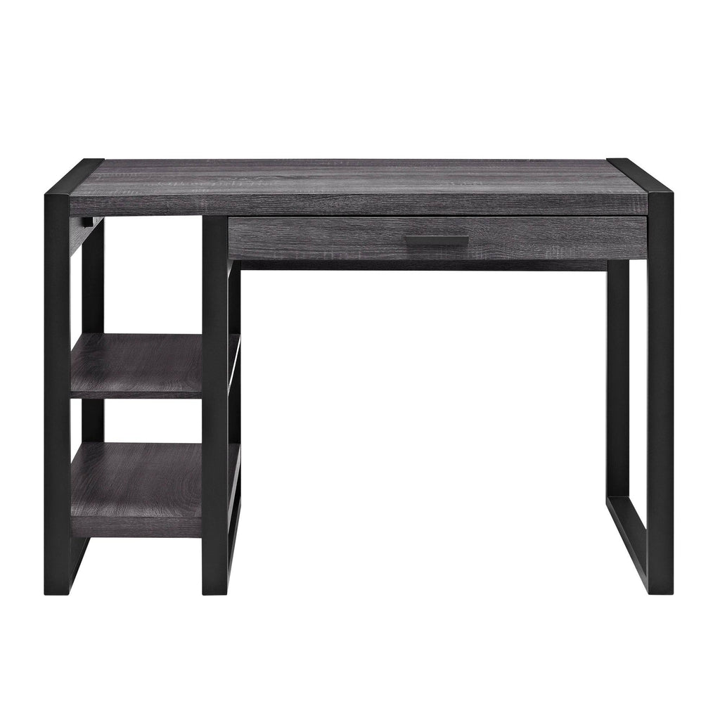 Dark Walnut Computer Desk N18657