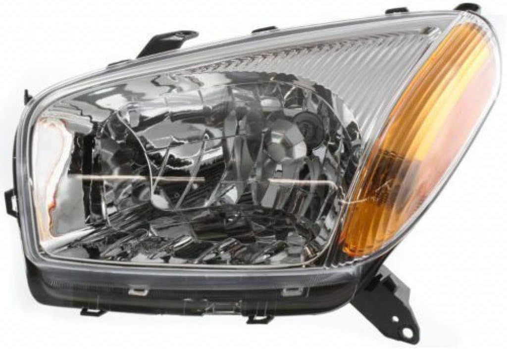 Chrome Bezel Headlight Assembly Driver Side Z834695