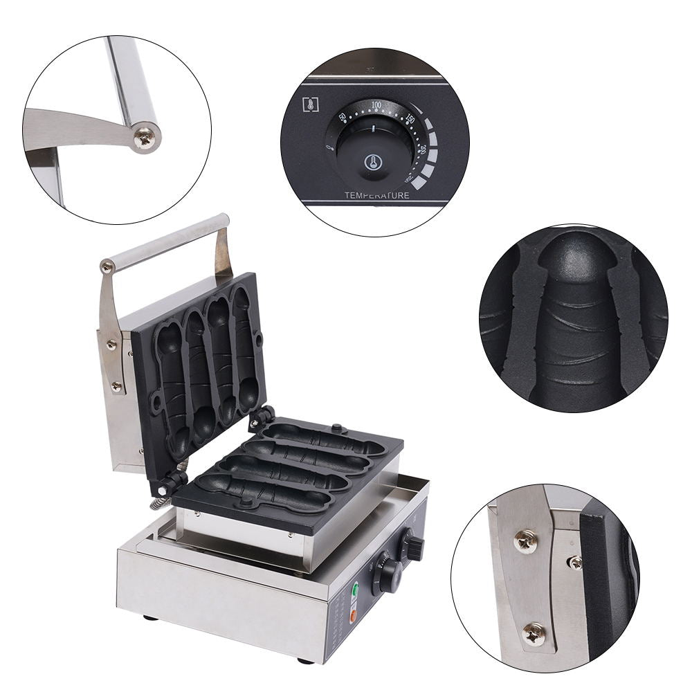 Non-Stick Electric Waffle Maker 1.6kW S877139