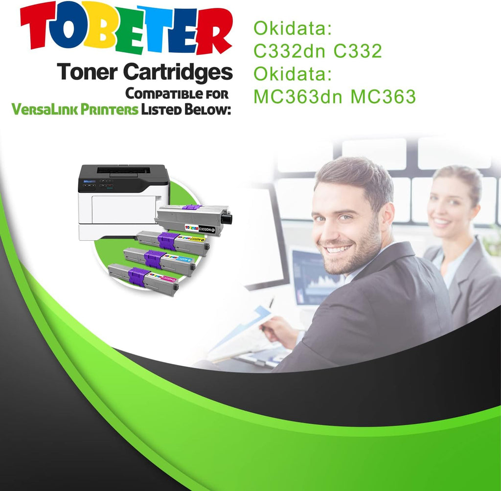 Compatible Toner Cartridge 1 Black 1 Cyan 1 Magenta 1 Yellow K574386