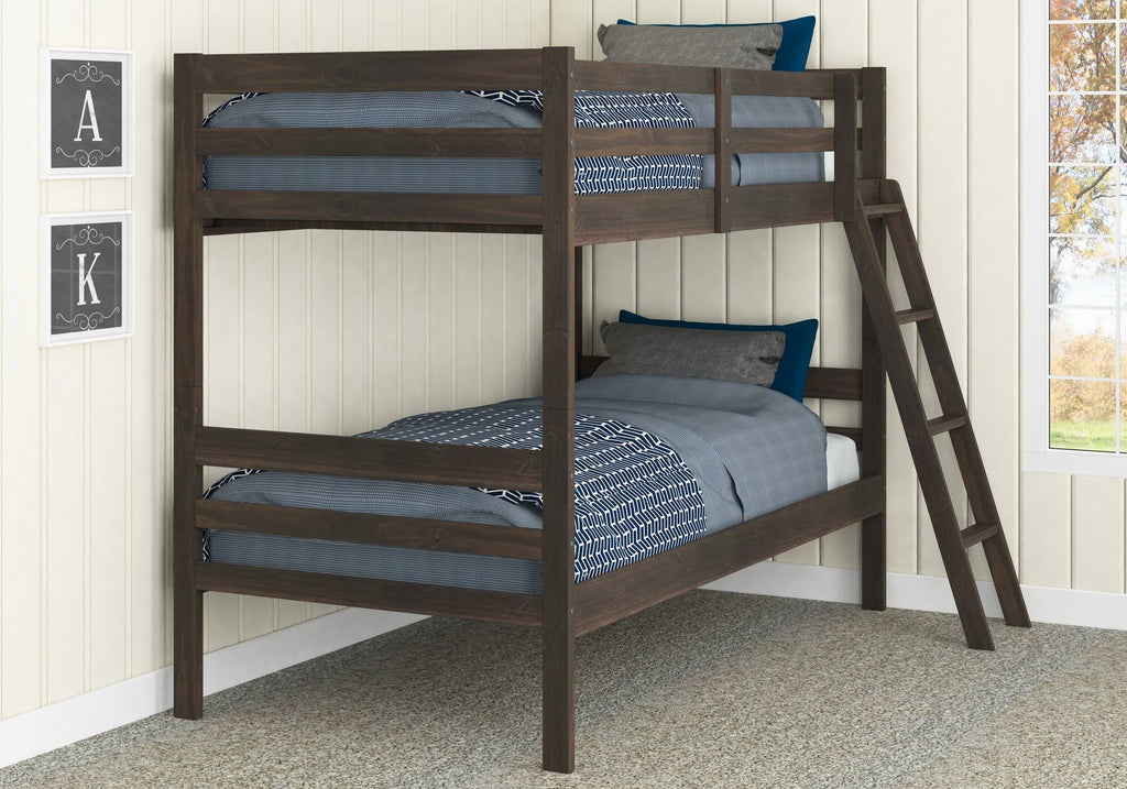 Twin Over Twin Bunk Bed T3941
