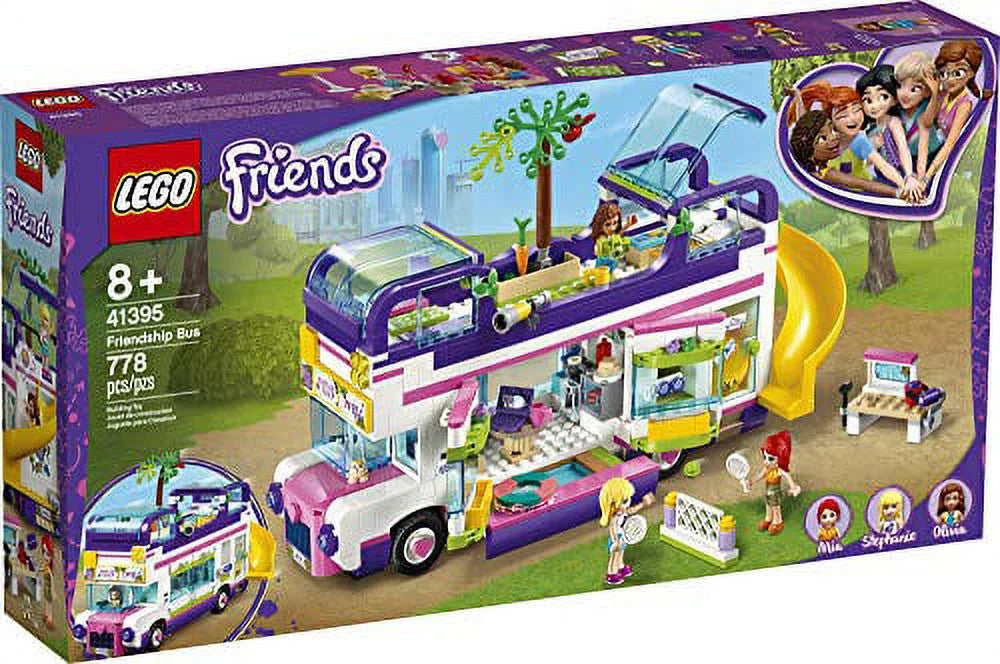 LEGO Friends Friendship Bus 41395 Building Kit (778 Pieces) S4489