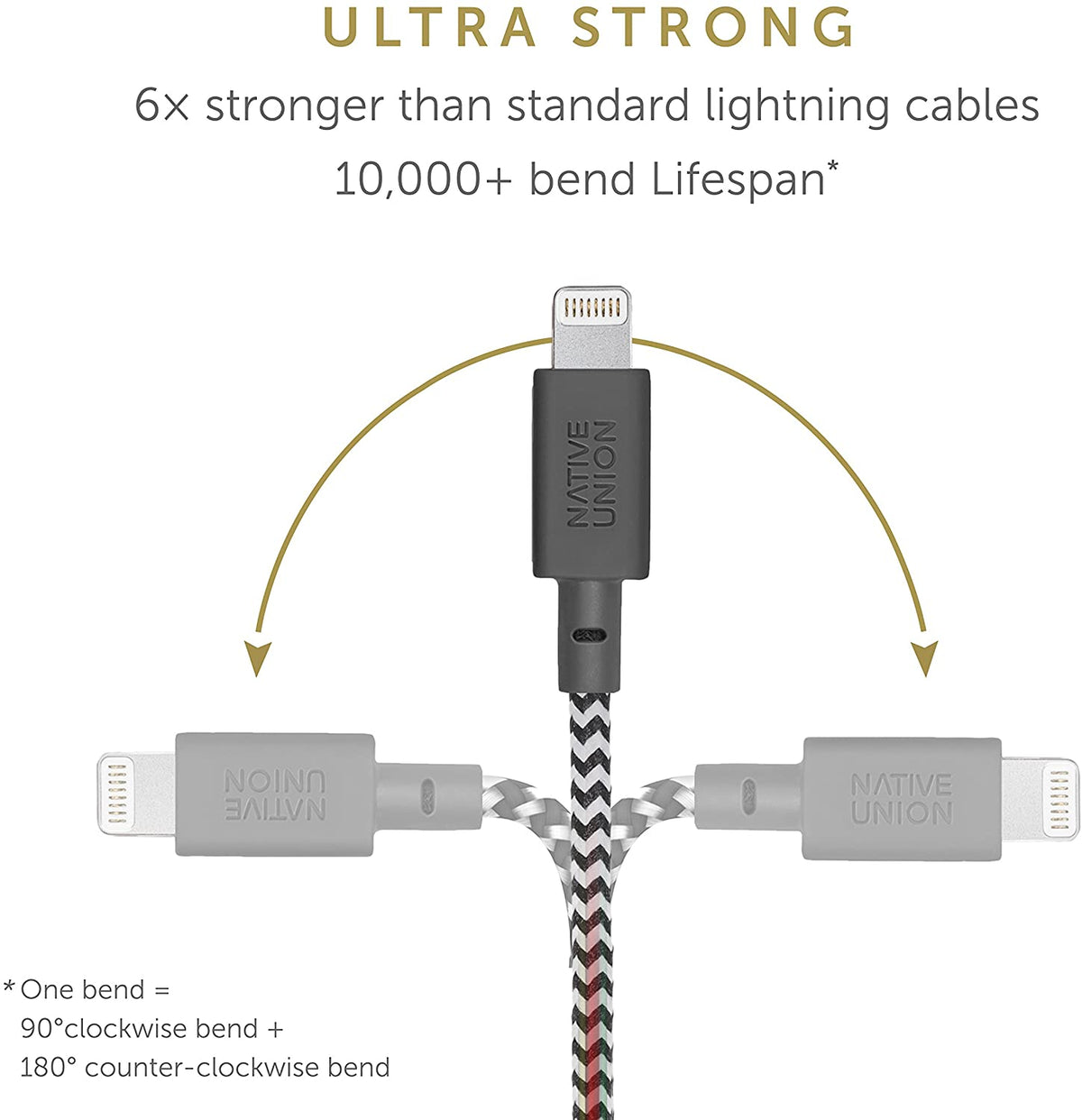 Lightning to USB-A Cable 10ft Z771