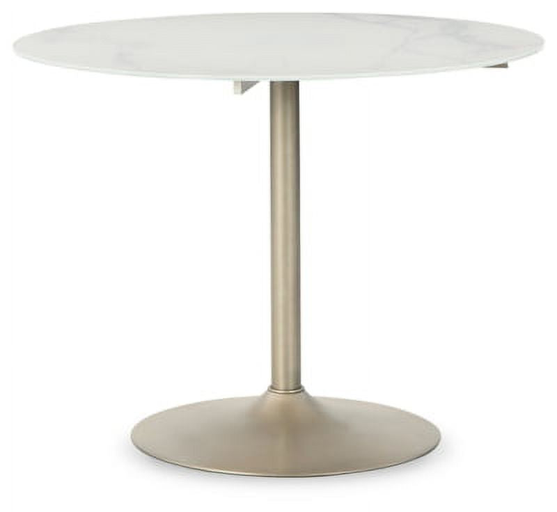 Contemporary Two-tone Dining Table Q1323