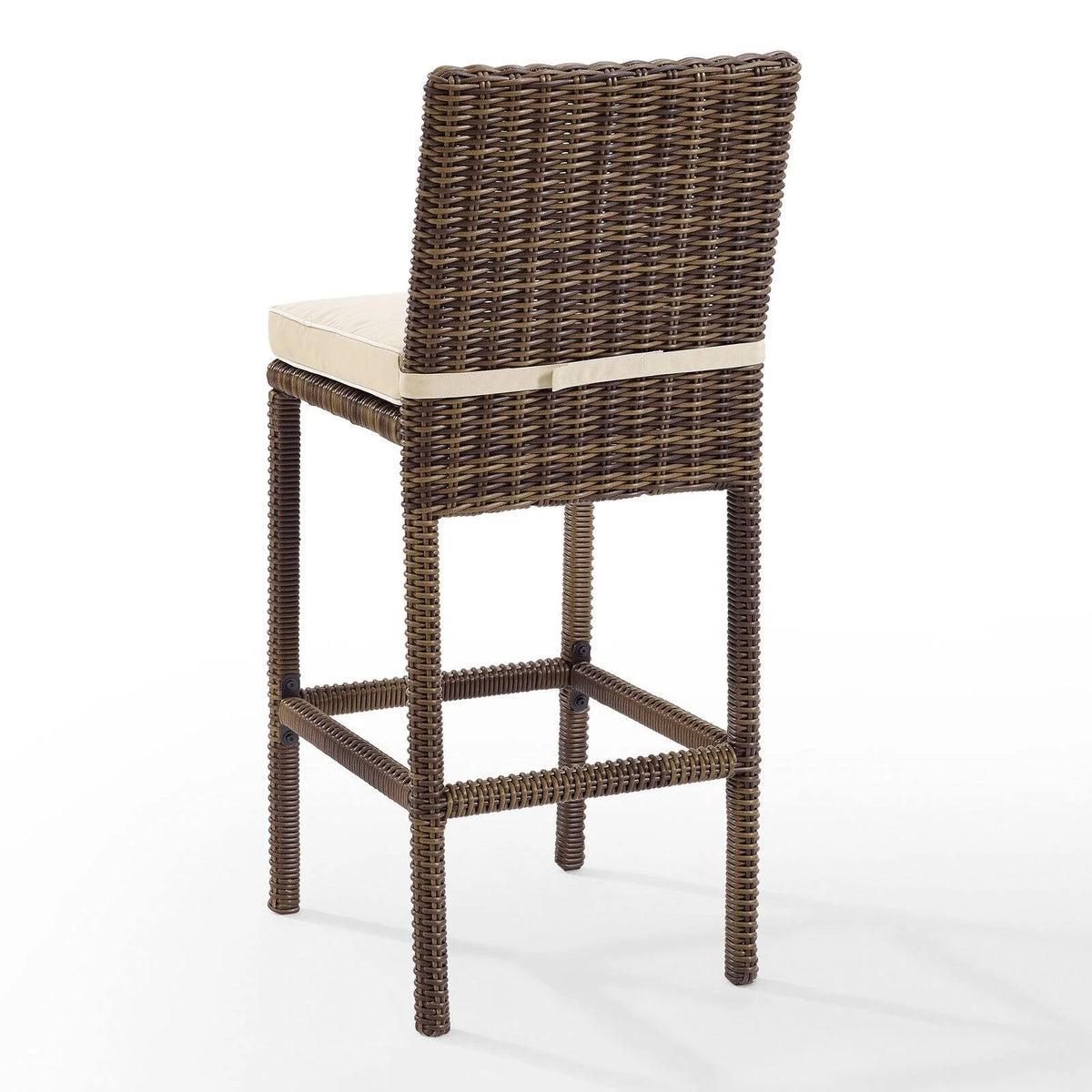 Wicker Patio Bar Stool Set of 2 P7320
