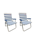Blue Folding Camp Chair (2 Pack) O393173