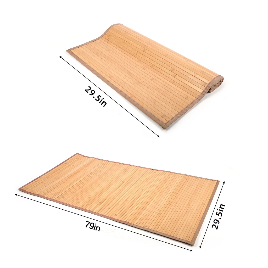 Bamboo Floor Mat Area Rug P6754