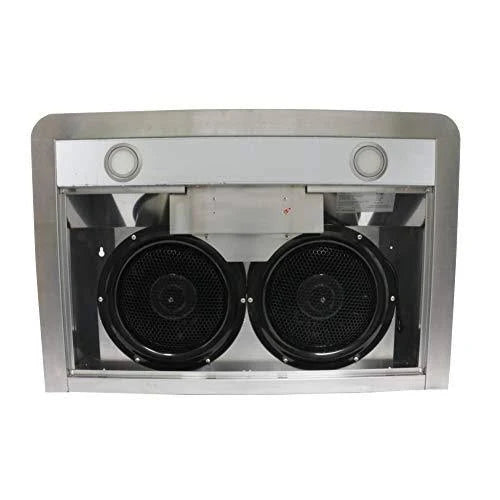 Stainless Steel Under Cabinet Range Hood with 2 LED Lights X84488