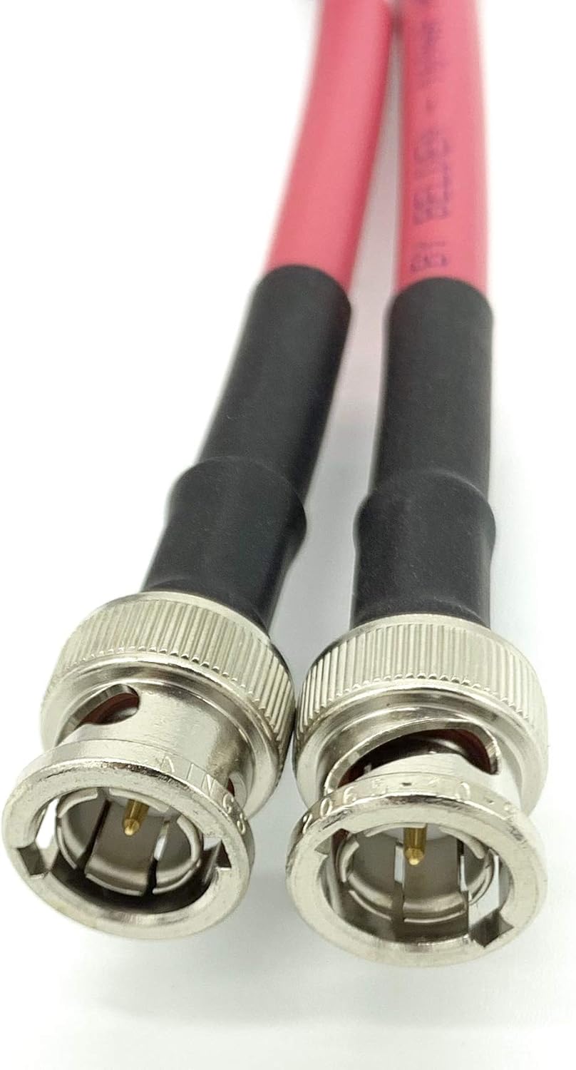 3G/6G HD SDI BNC Cable Red 200ft X578336