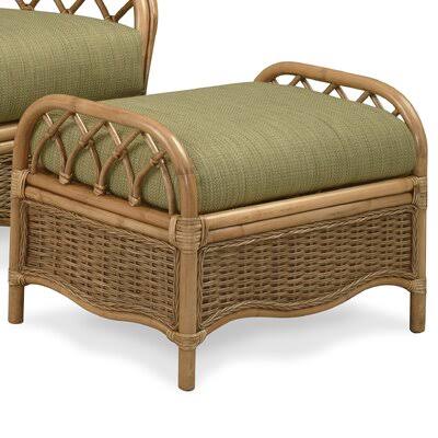 Beige Rectangle Ottoman D879274