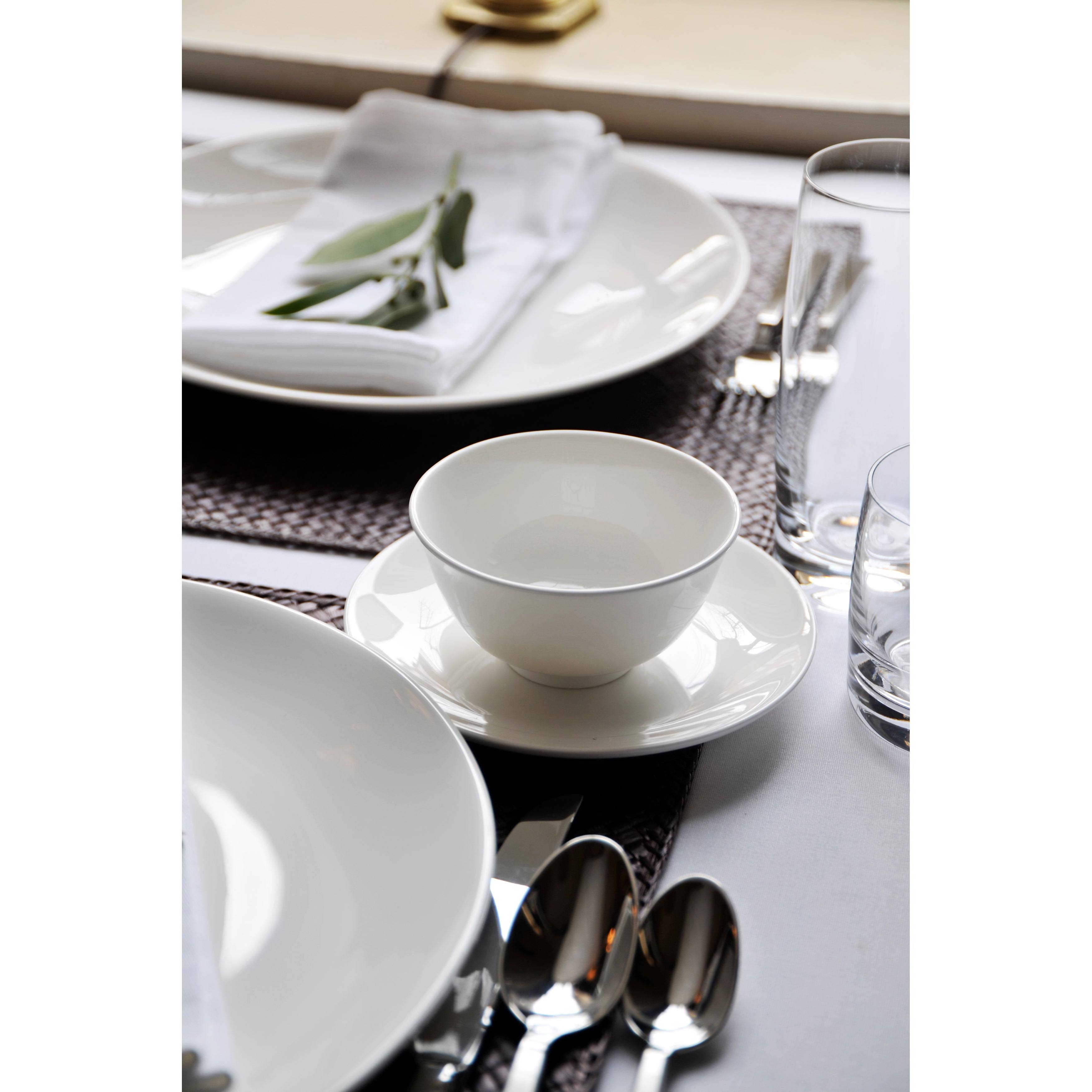White Bone China Coupe Platter T465184