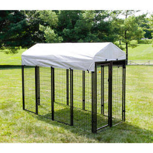 4 ft. x 8 ft. x 6 ft. Welded Wire Dog Kennel Kit K74181