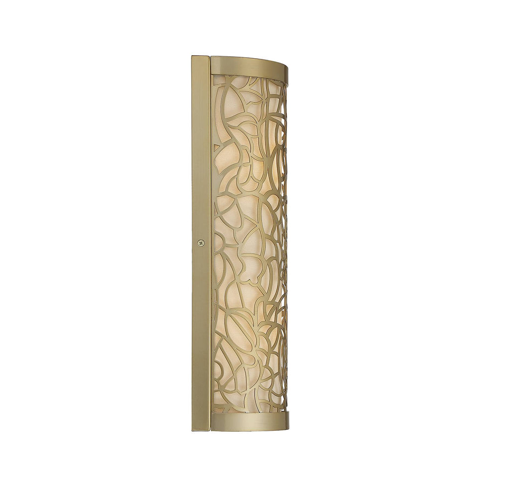 New Burnished Brass Sconce K683839